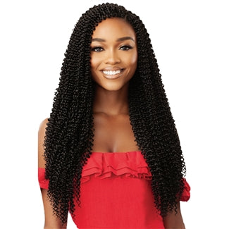 X-Pressions Twisted Up Passion Boho Water Curl 20" Crochet Hair