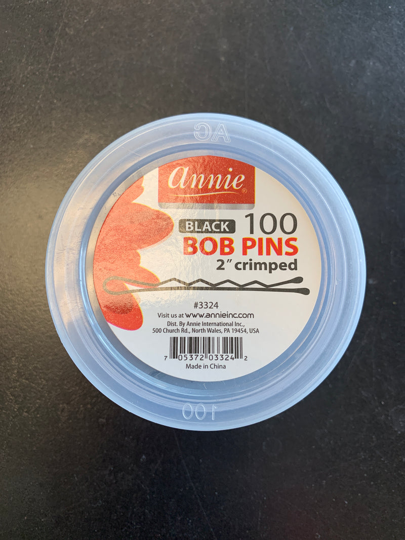 Annie Black Bob Pins