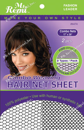 Ms. Remi Combo Weaving Hair Net Sheet