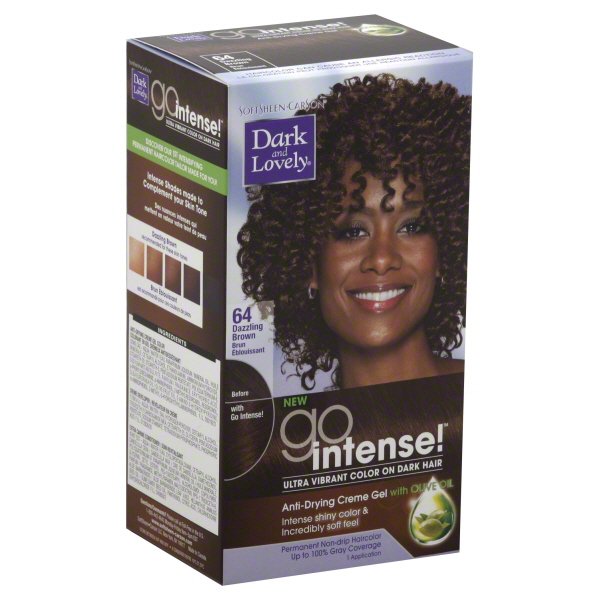 Dark & Lovely Ultra Vibrant Permanent Hair Color Go Intense Hair Dye