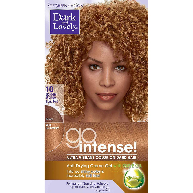 Dark & Lovely Ultra Vibrant Permanent Hair Color Go Intense Hair Dye