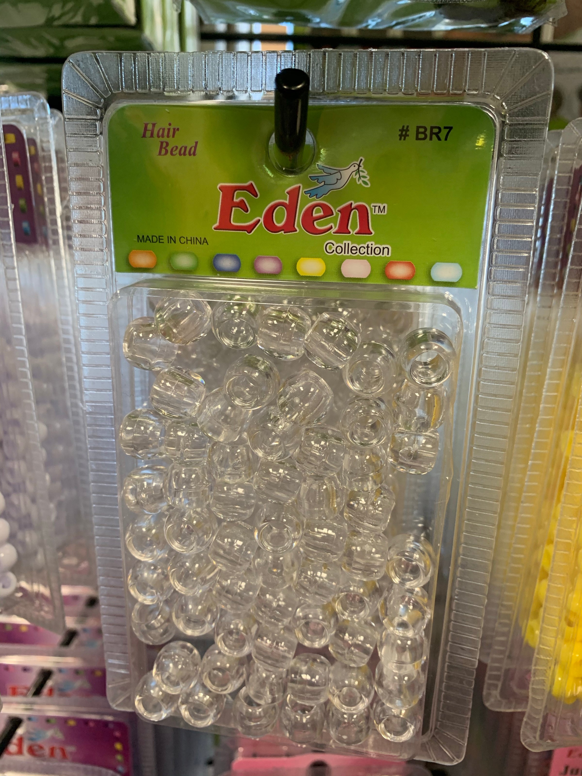 Eden Clear Hair Beads – Hair Couture Online
