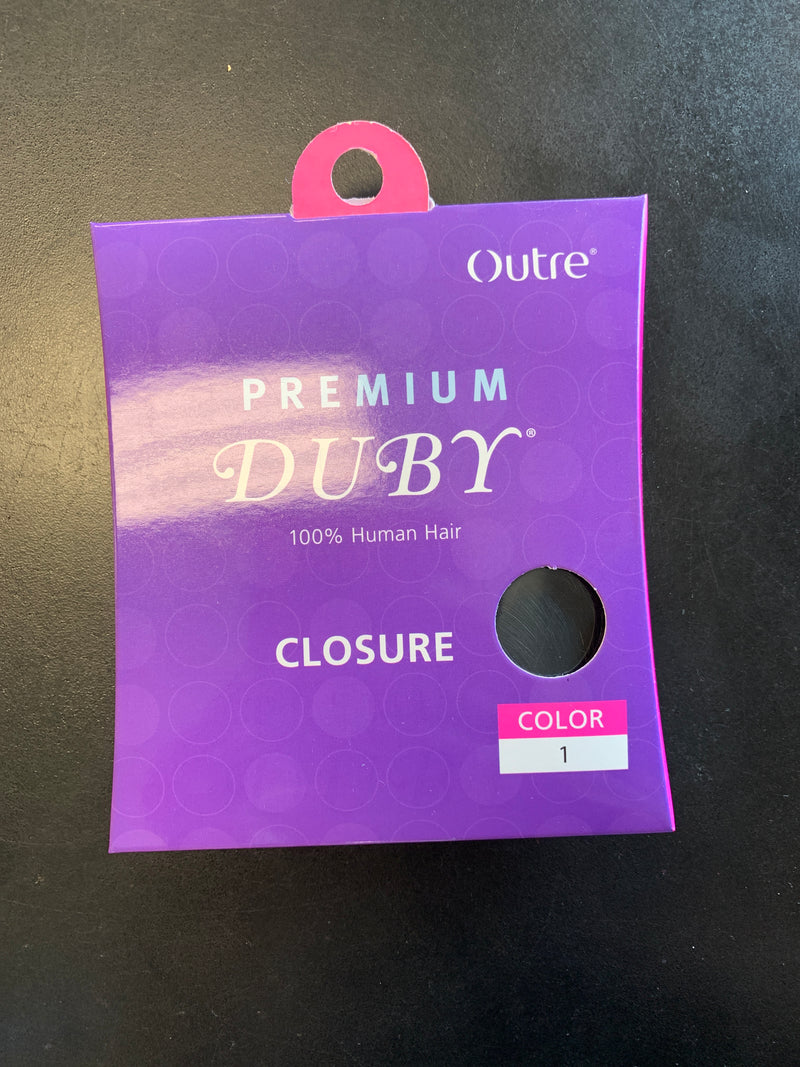 Outre Premium Duby 100% Human Hair Closure