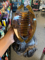 Interlocking Comb Hair Piece (Straight) 10”