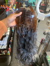 Interlocking Comb Hair Piece Curly 20”