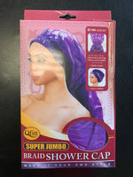 QFitt Super Jumbo Braid Shower Cap