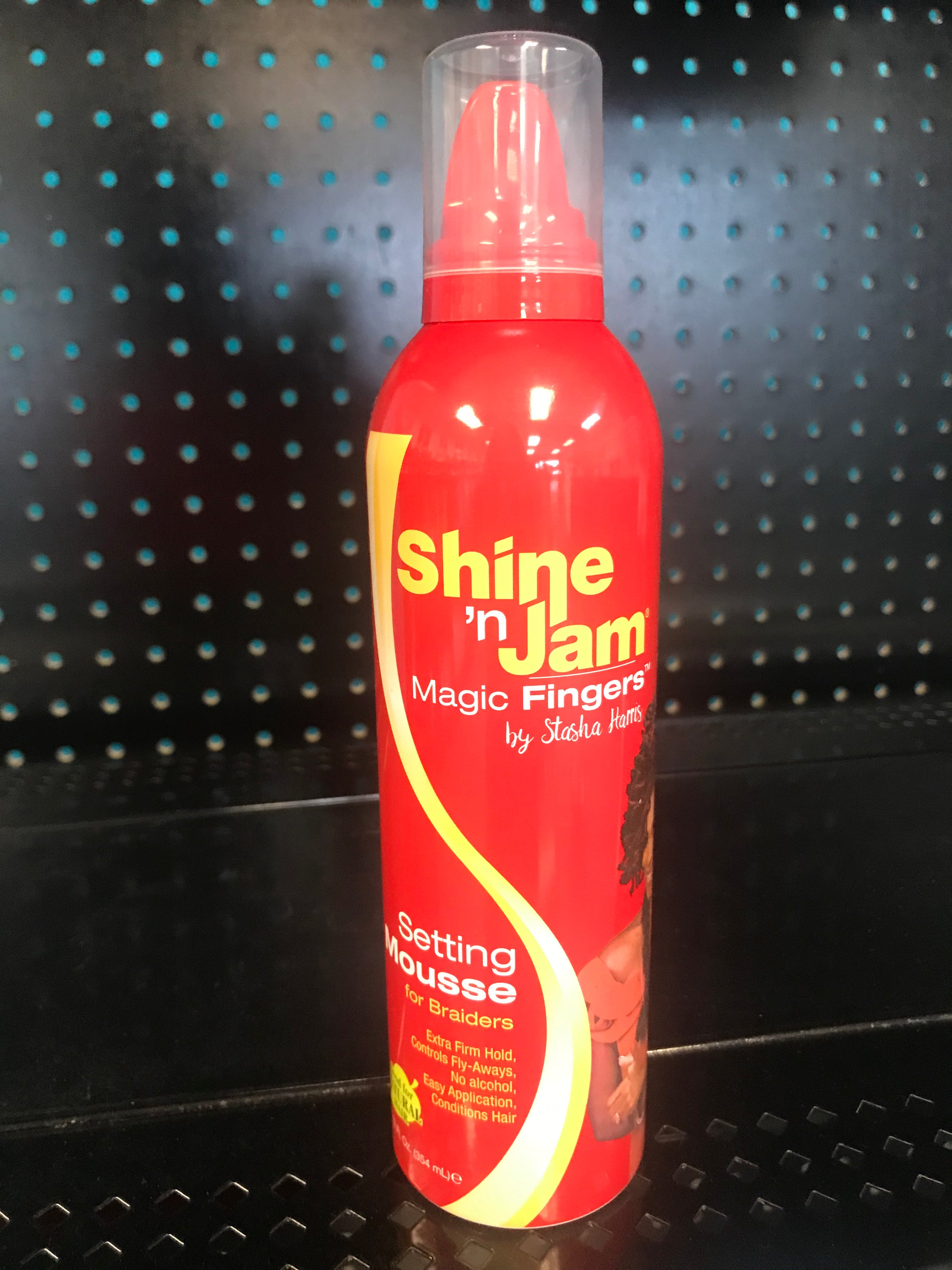 AMPRO SHINE N JAM MAGIC FINGERS BRAID GEL EXTRA 8 OZ