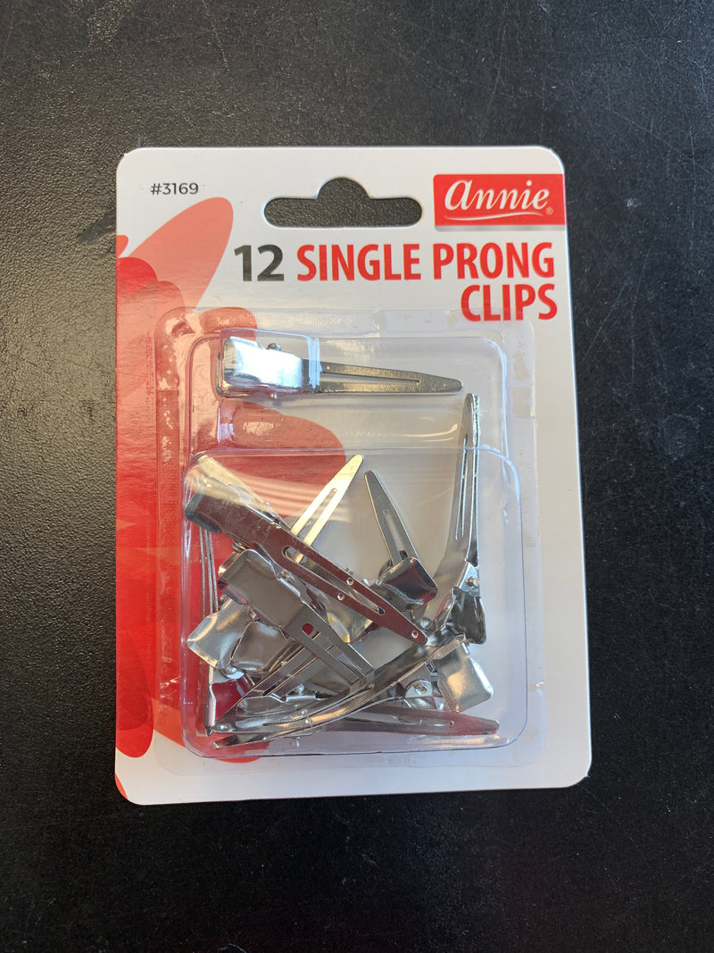 Single Prong Clips