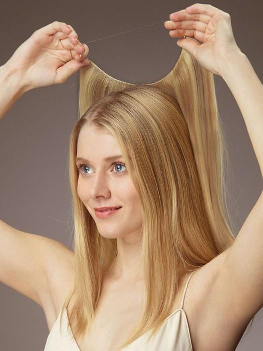 Fabulength HF Synthetic Clip In Hair Extension’s (2 Piece) Halo