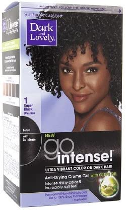 Dark & Lovely Ultra Vibrant Permanent Hair Color Go Intense Hair Dye